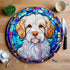 Clumber Spaniel Glass Suncatcher Worktop Saver